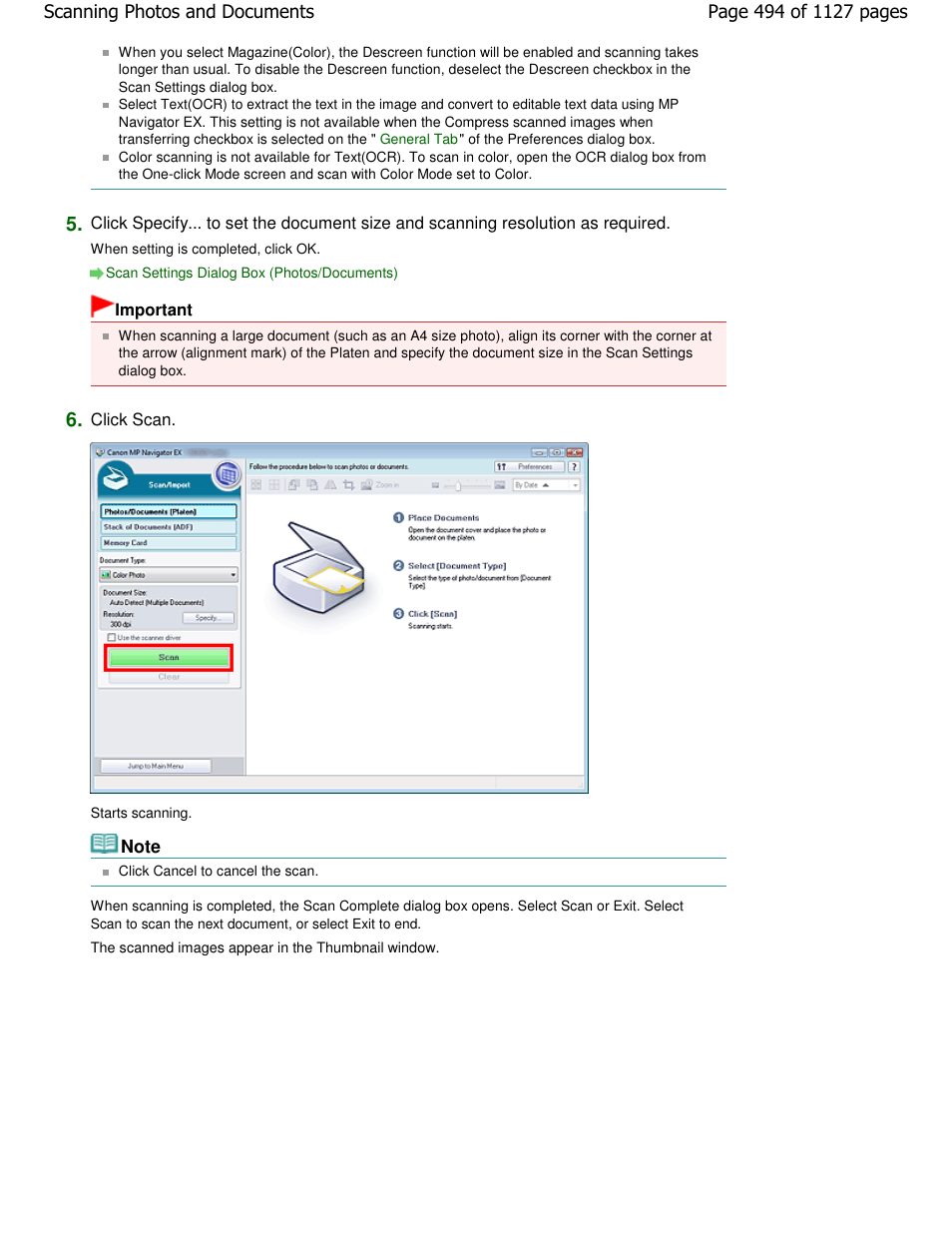 Canon PIXMA MX870 User Manual | Page 494 / 1127