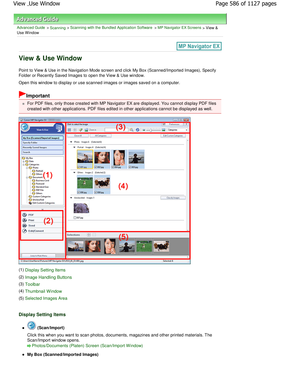 View & use window | Canon PIXMA MX870 User Manual | Page 586 / 1127