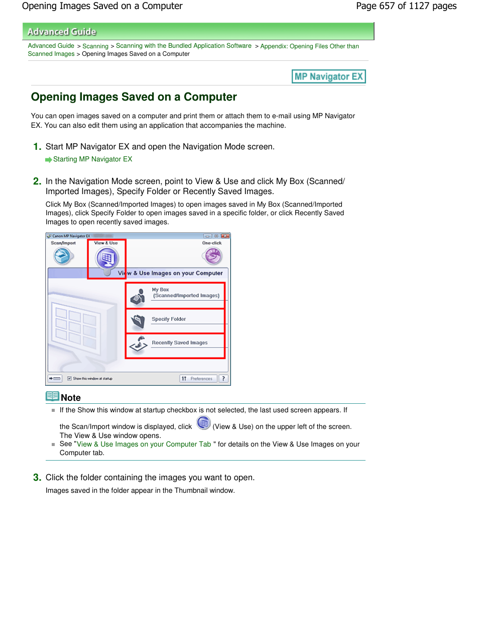 Opening images saved on a computer | Canon PIXMA MX870 User Manual | Page 657 / 1127