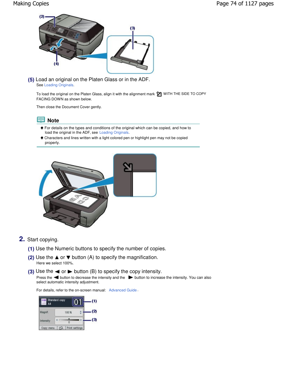 Canon PIXMA MX870 User Manual | Page 74 / 1127
