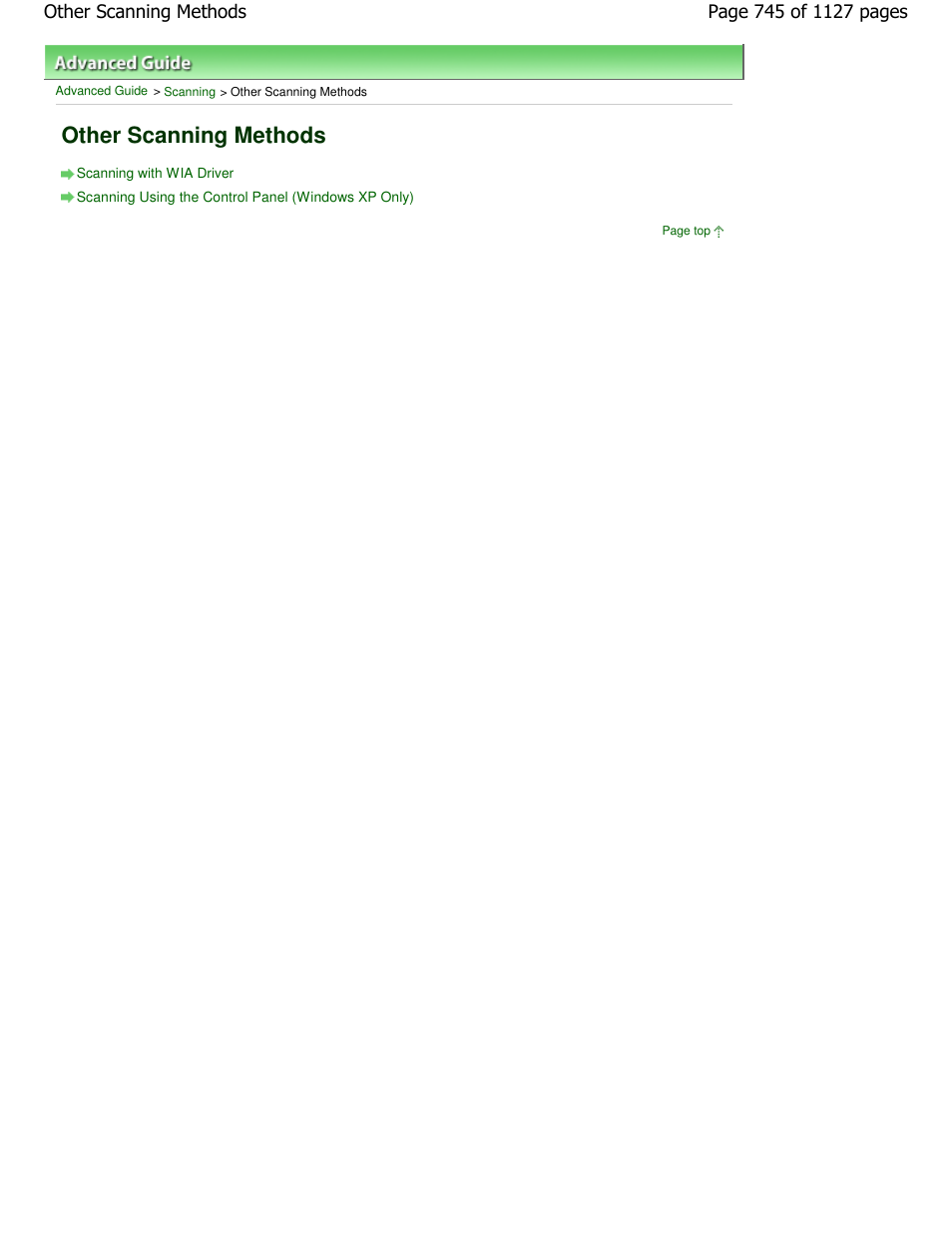 Other scanning methods | Canon PIXMA MX870 User Manual | Page 745 / 1127