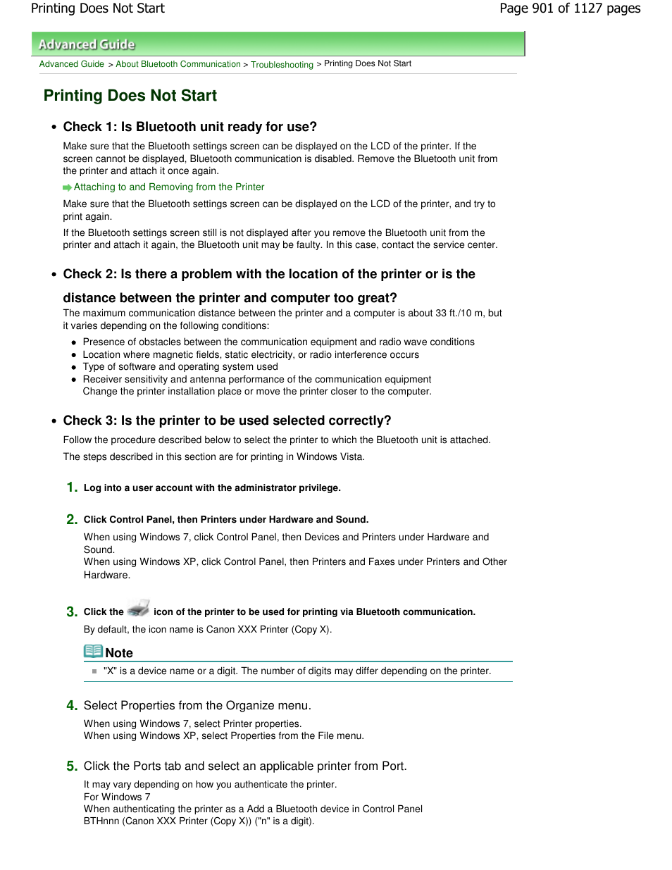 Printing does not start | Canon PIXMA MX870 User Manual | Page 901 / 1127