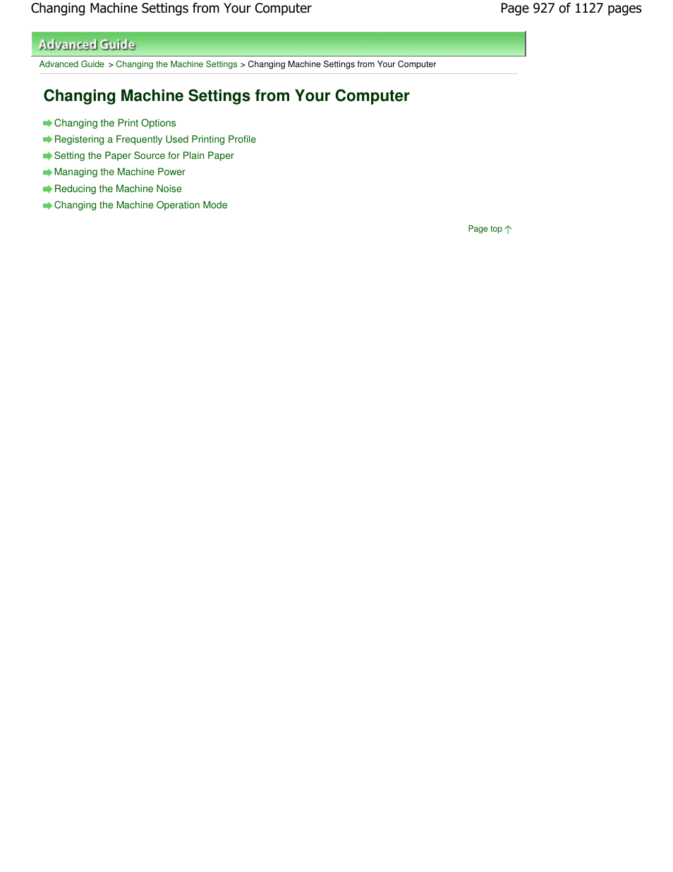 Changing machine settings from your computer | Canon PIXMA MX870 User Manual | Page 927 / 1127