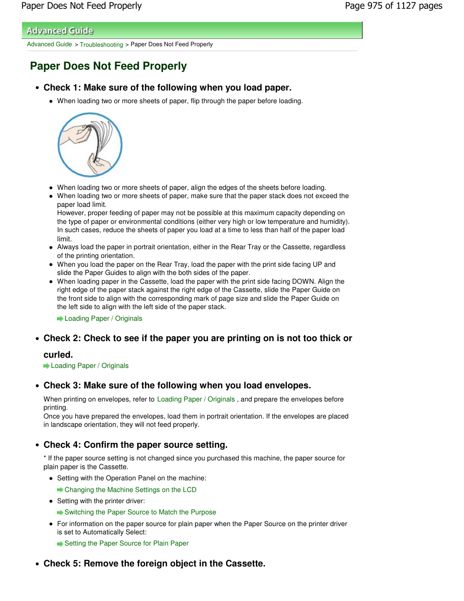 Paper does not feed properly | Canon PIXMA MX870 User Manual | Page 975 / 1127