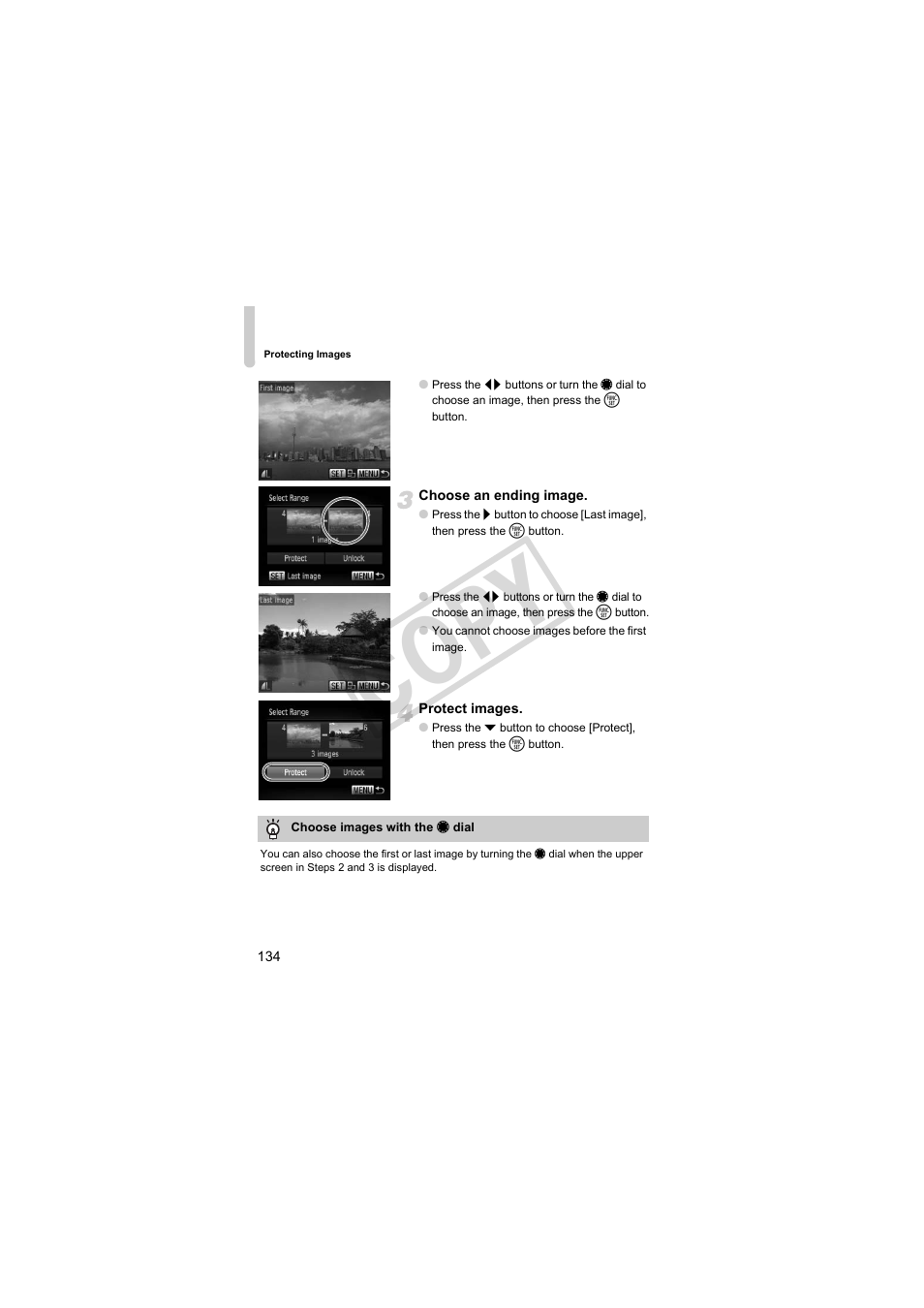 Cop y | Canon PowerShot S95 User Manual | Page 134 / 196