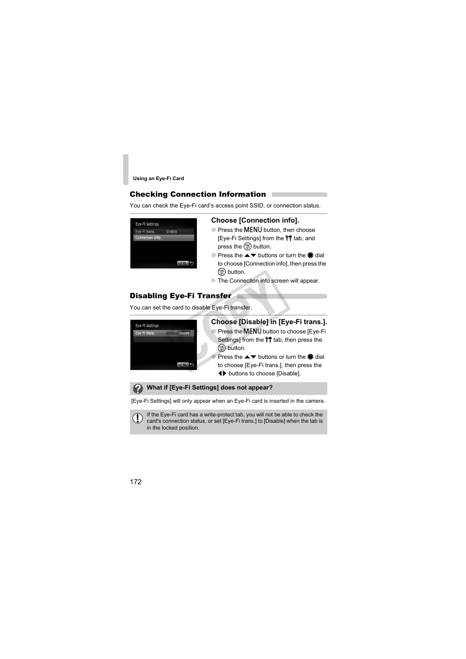 Cop y | Canon PowerShot S95 User Manual | Page 172 / 196