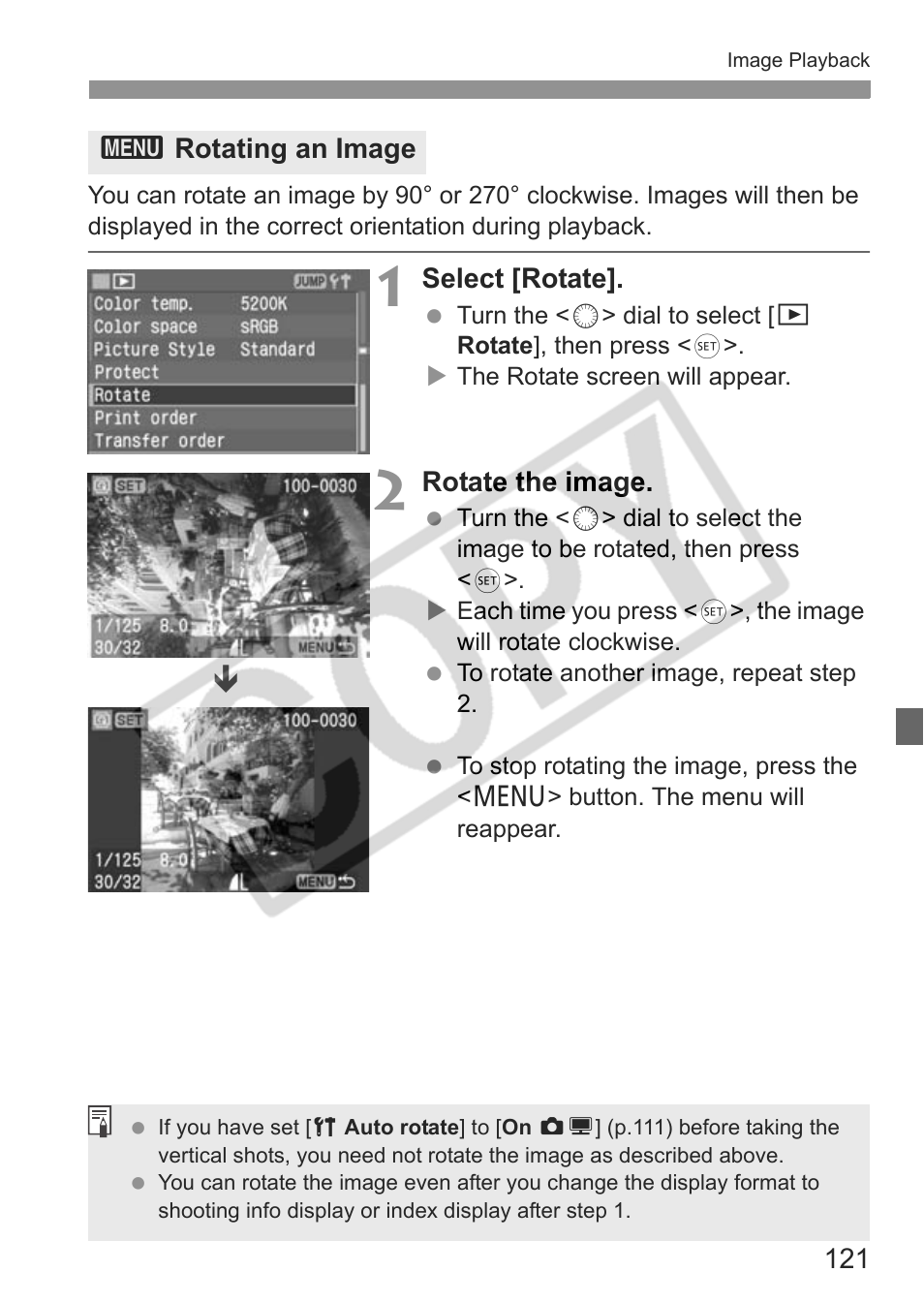 Canon EOS 30D User Manual | Page 121 / 200