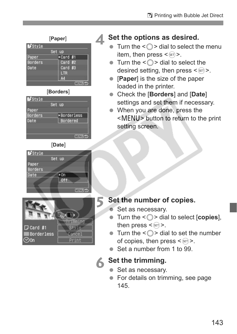 Canon EOS 30D User Manual | Page 143 / 200