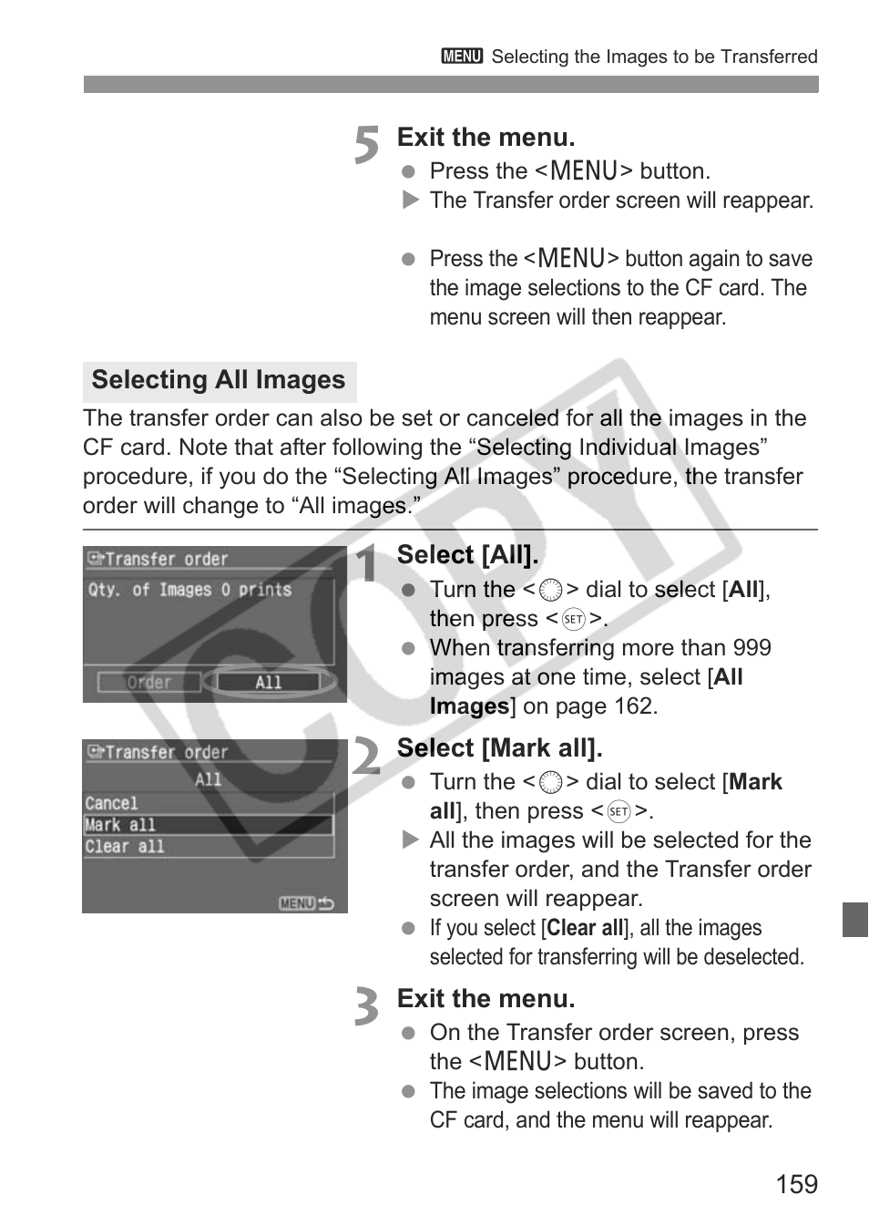 Canon EOS 30D User Manual | Page 159 / 200