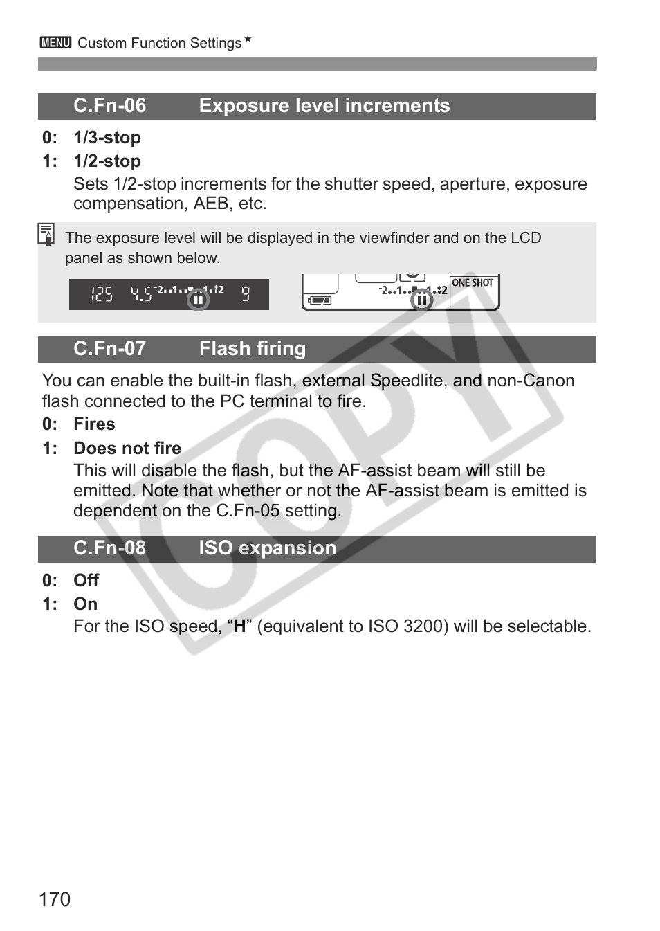 Canon EOS 30D User Manual | Page 170 / 200