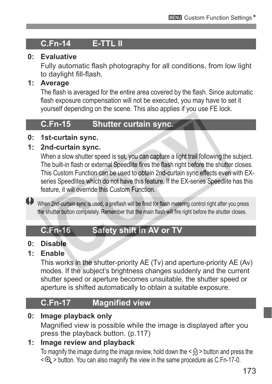 Canon EOS 30D User Manual | Page 173 / 200