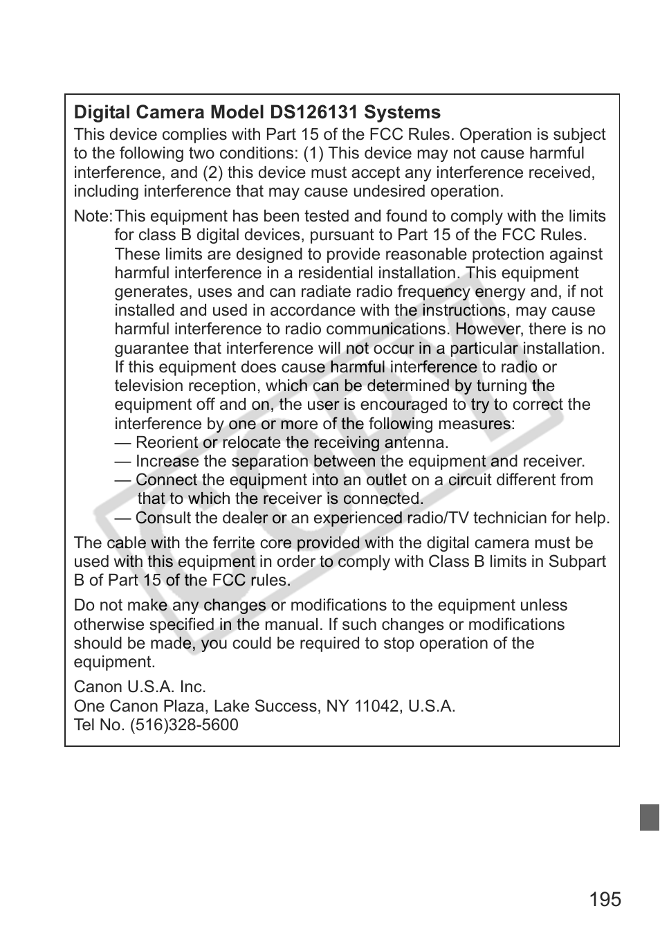 Canon EOS 30D User Manual | Page 195 / 200