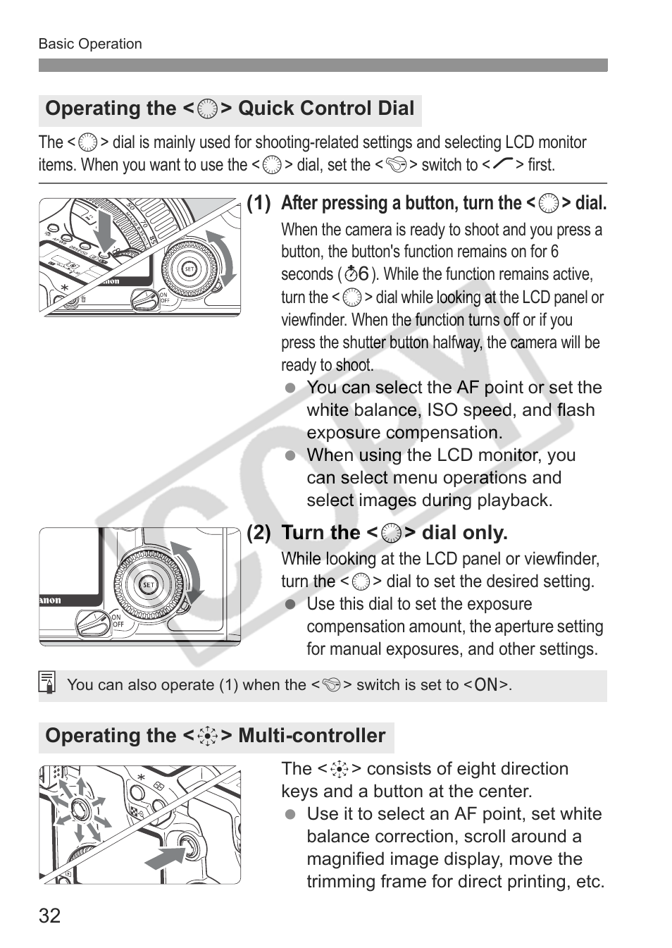 Canon EOS 30D User Manual | Page 32 / 200