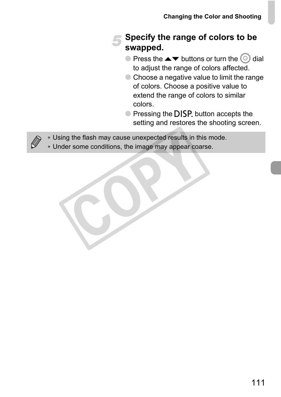 Co py | Canon PowerShot G11 User Manual | Page 111 / 196