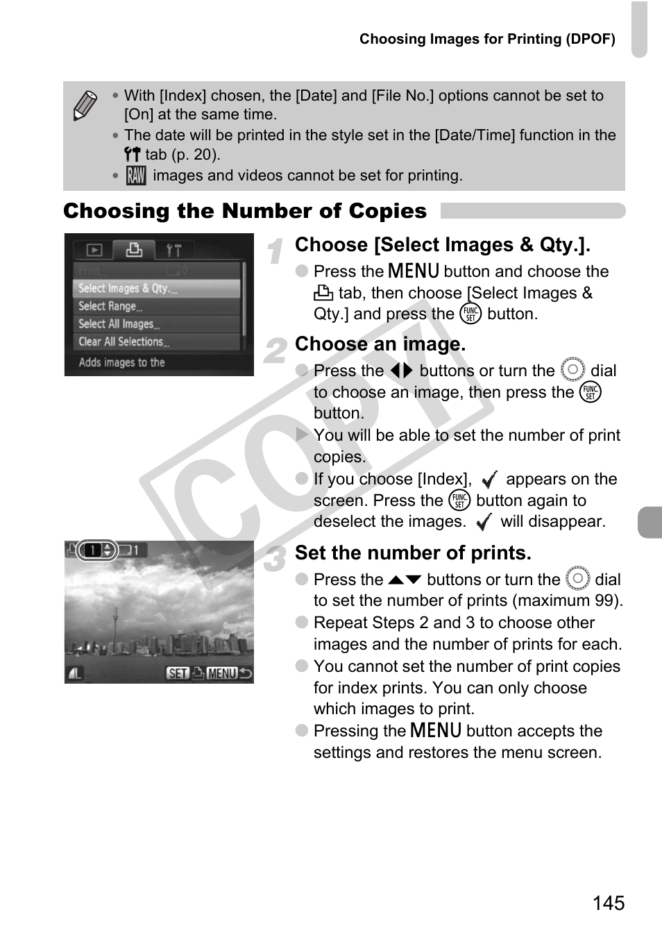 Co py | Canon PowerShot G11 User Manual | Page 145 / 196