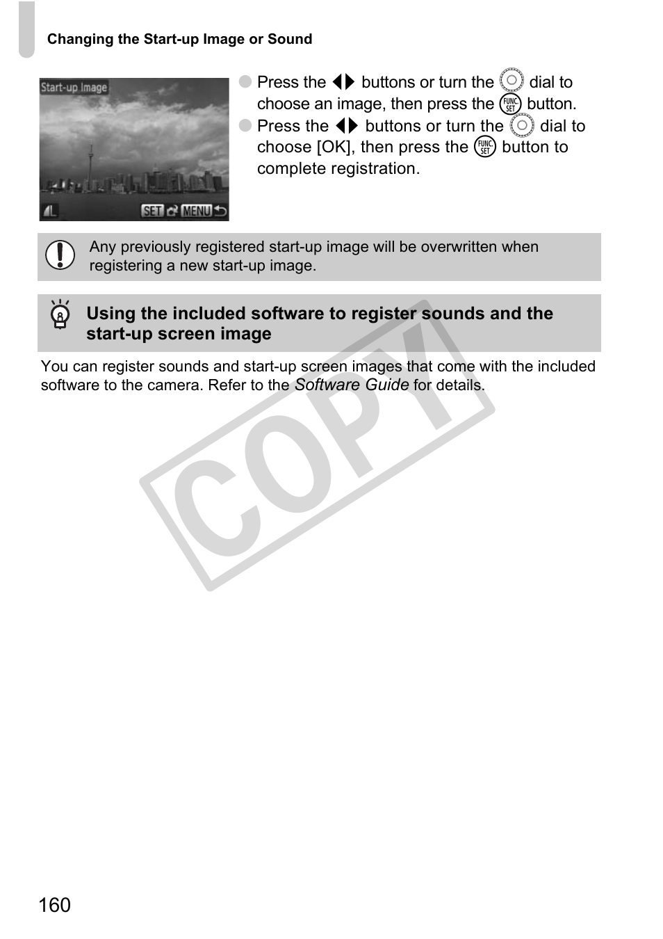 Co py | Canon PowerShot G11 User Manual | Page 160 / 196