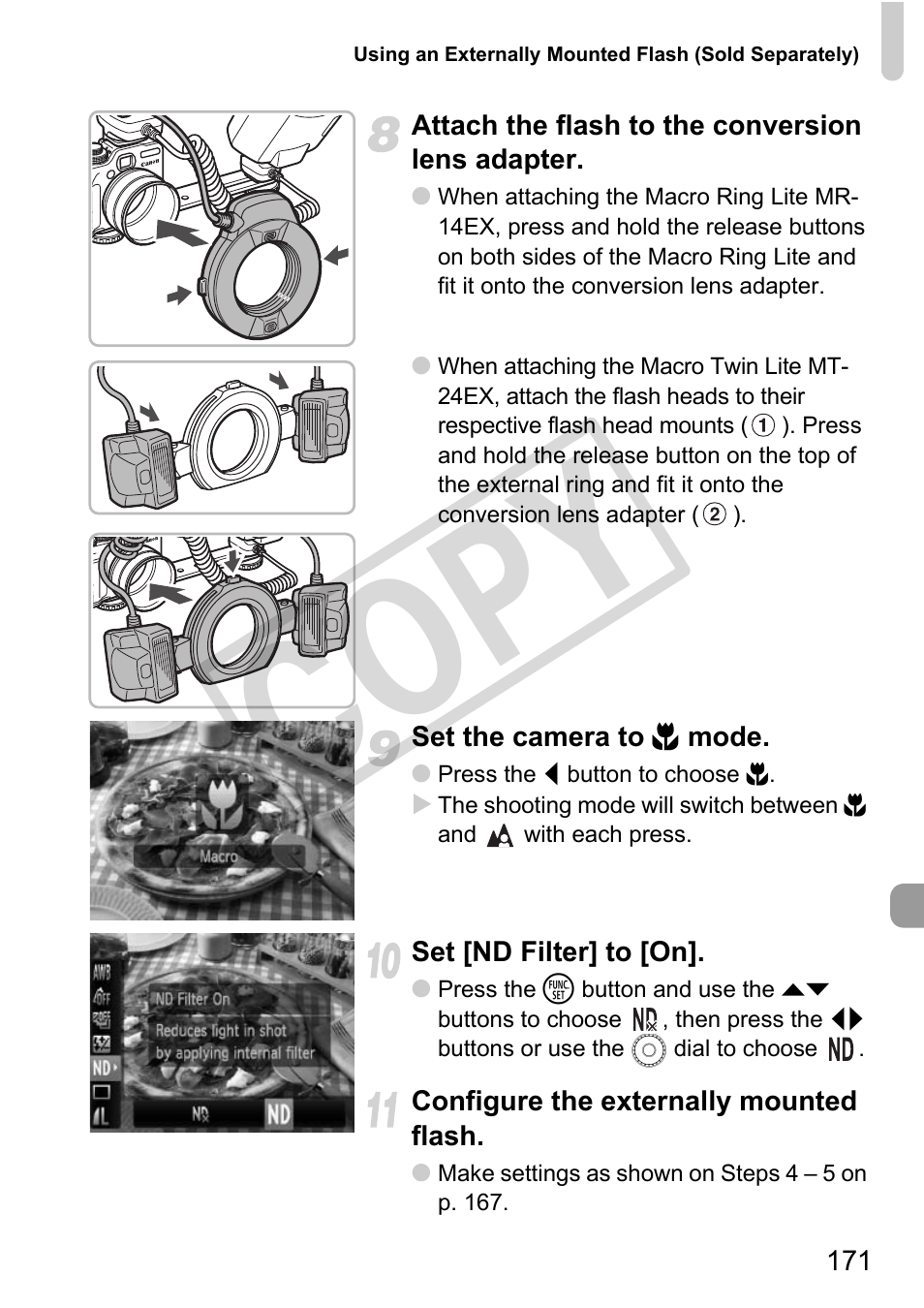Co py | Canon PowerShot G11 User Manual | Page 171 / 196