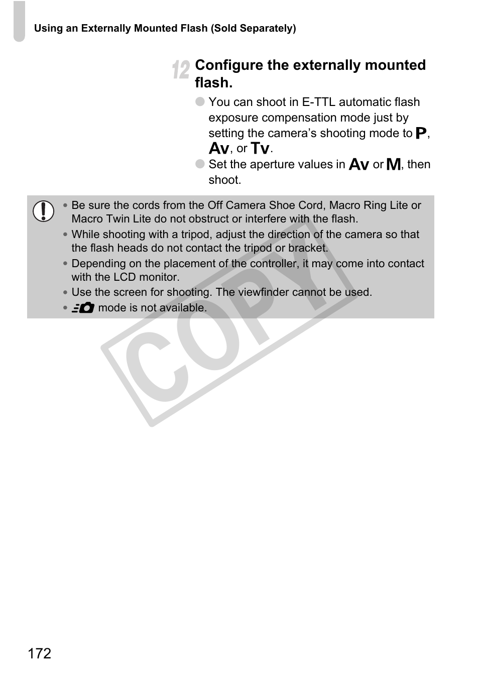 Co py | Canon PowerShot G11 User Manual | Page 172 / 196