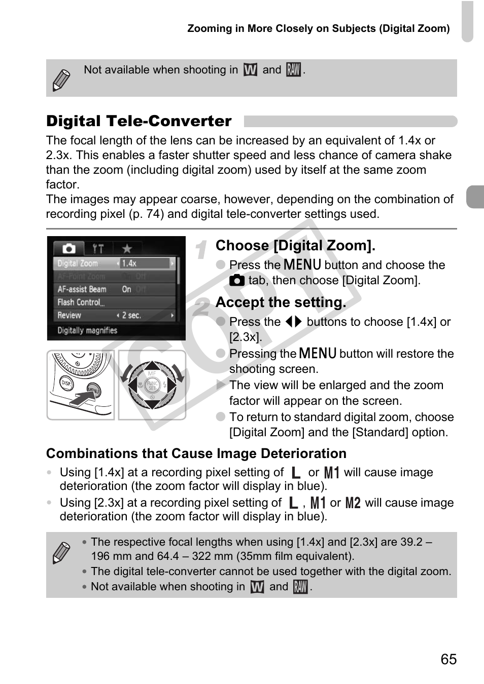 P. 65), Co py | Canon PowerShot G11 User Manual | Page 65 / 196