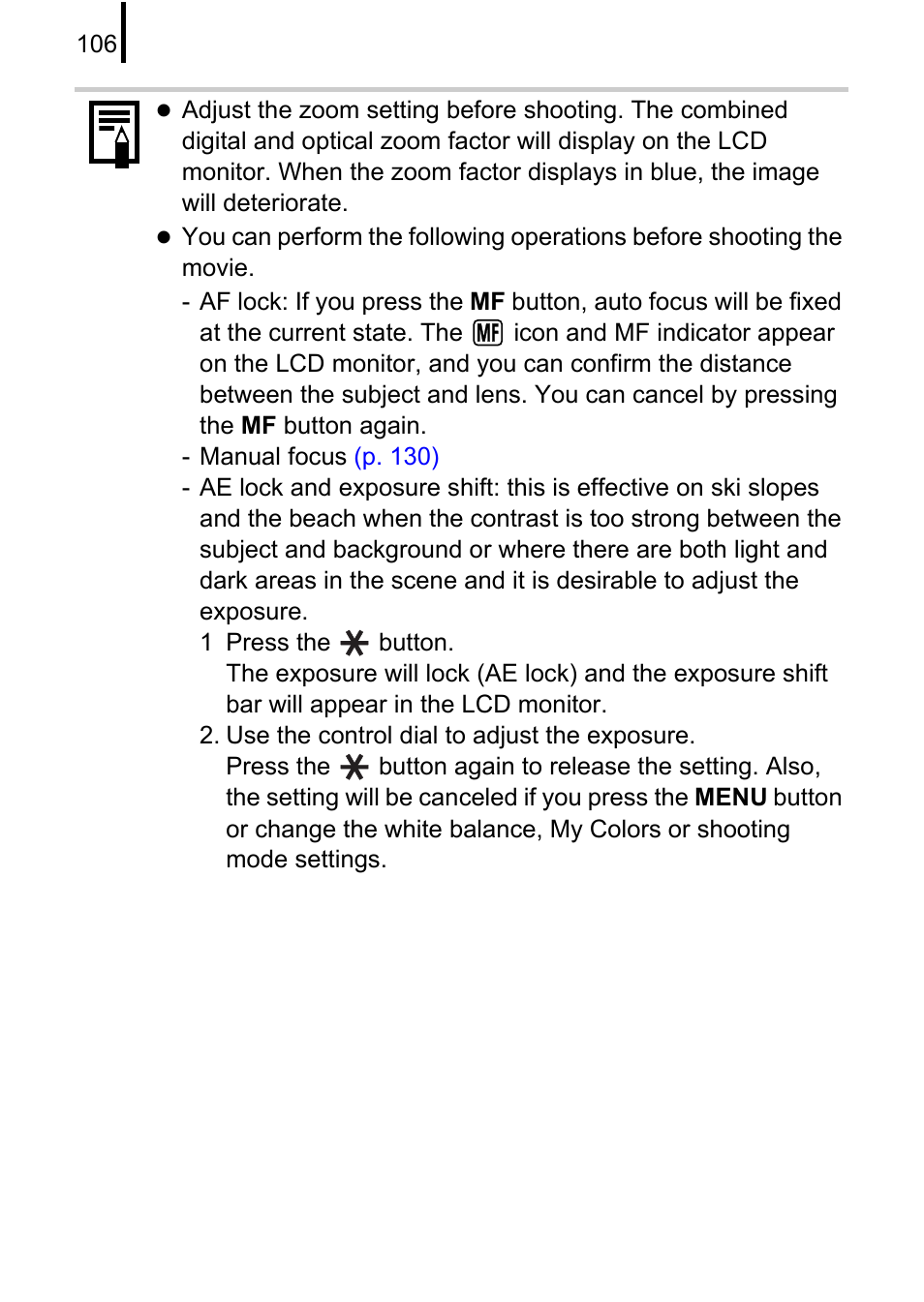 Canon PowerShot G10 User Manual | Page 108 / 306