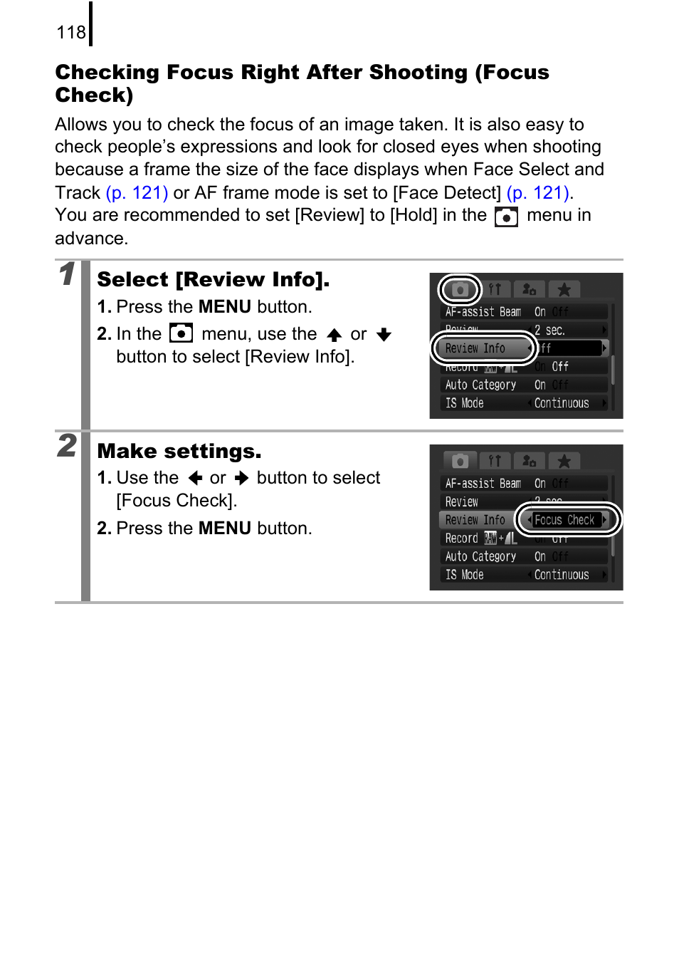 P. 118 | Canon PowerShot G10 User Manual | Page 120 / 306