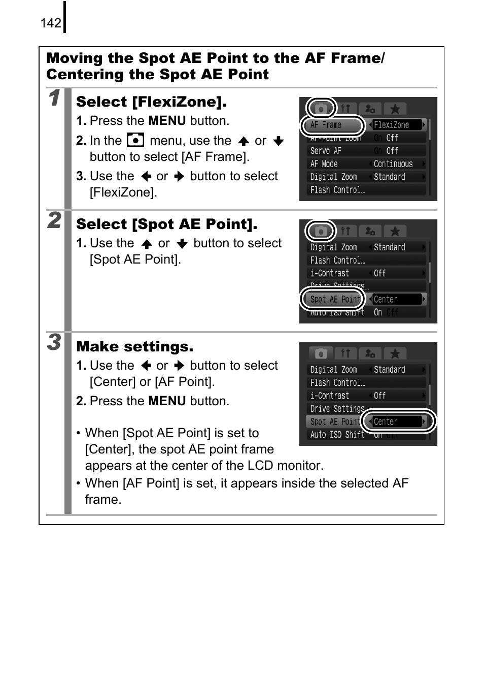 P. 142 | Canon PowerShot G10 User Manual | Page 144 / 306