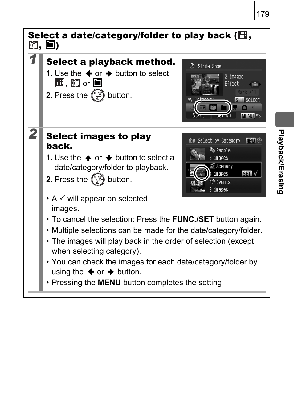 P. 179) | Canon PowerShot G10 User Manual | Page 181 / 306