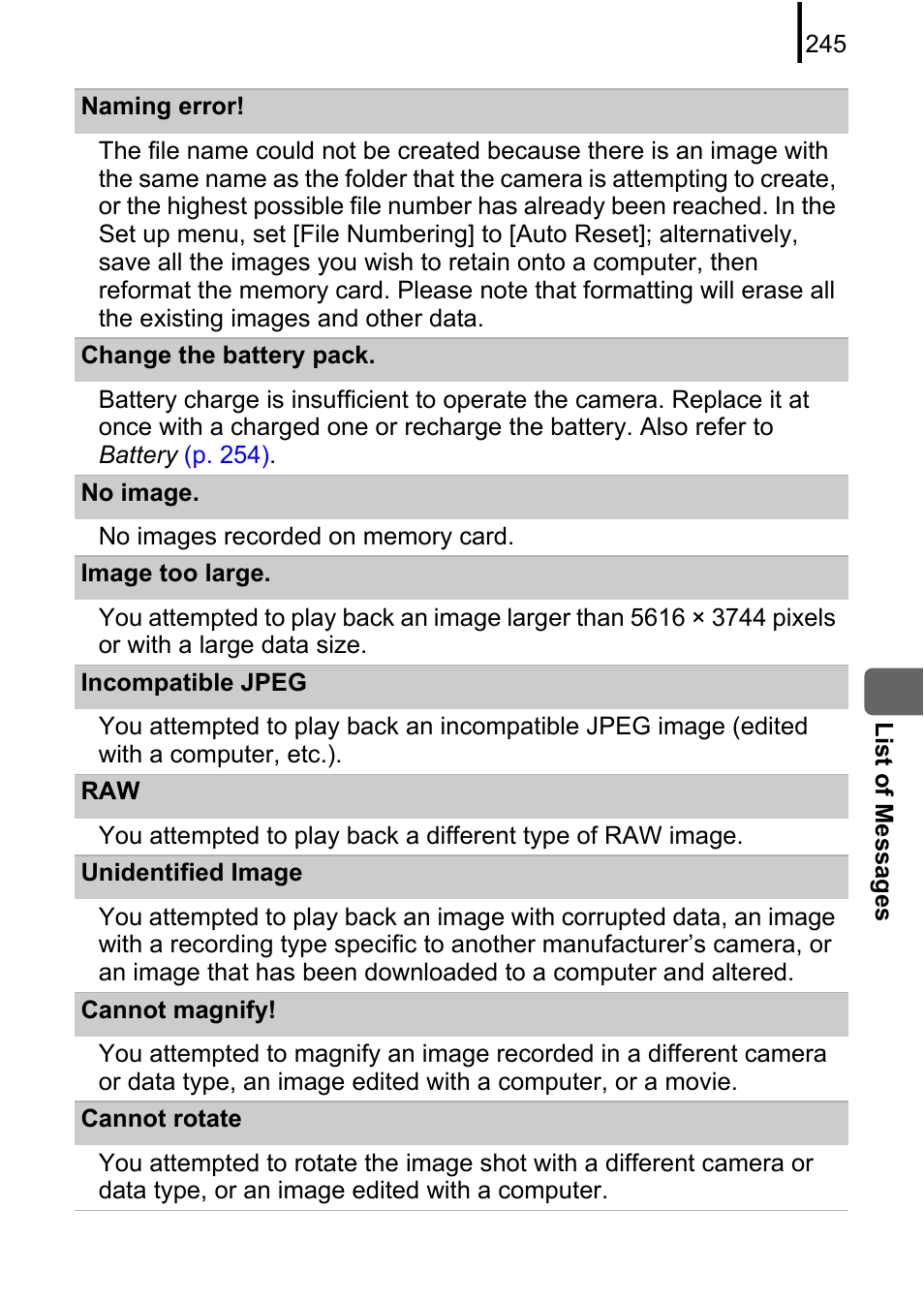 Canon PowerShot G10 User Manual | Page 247 / 306