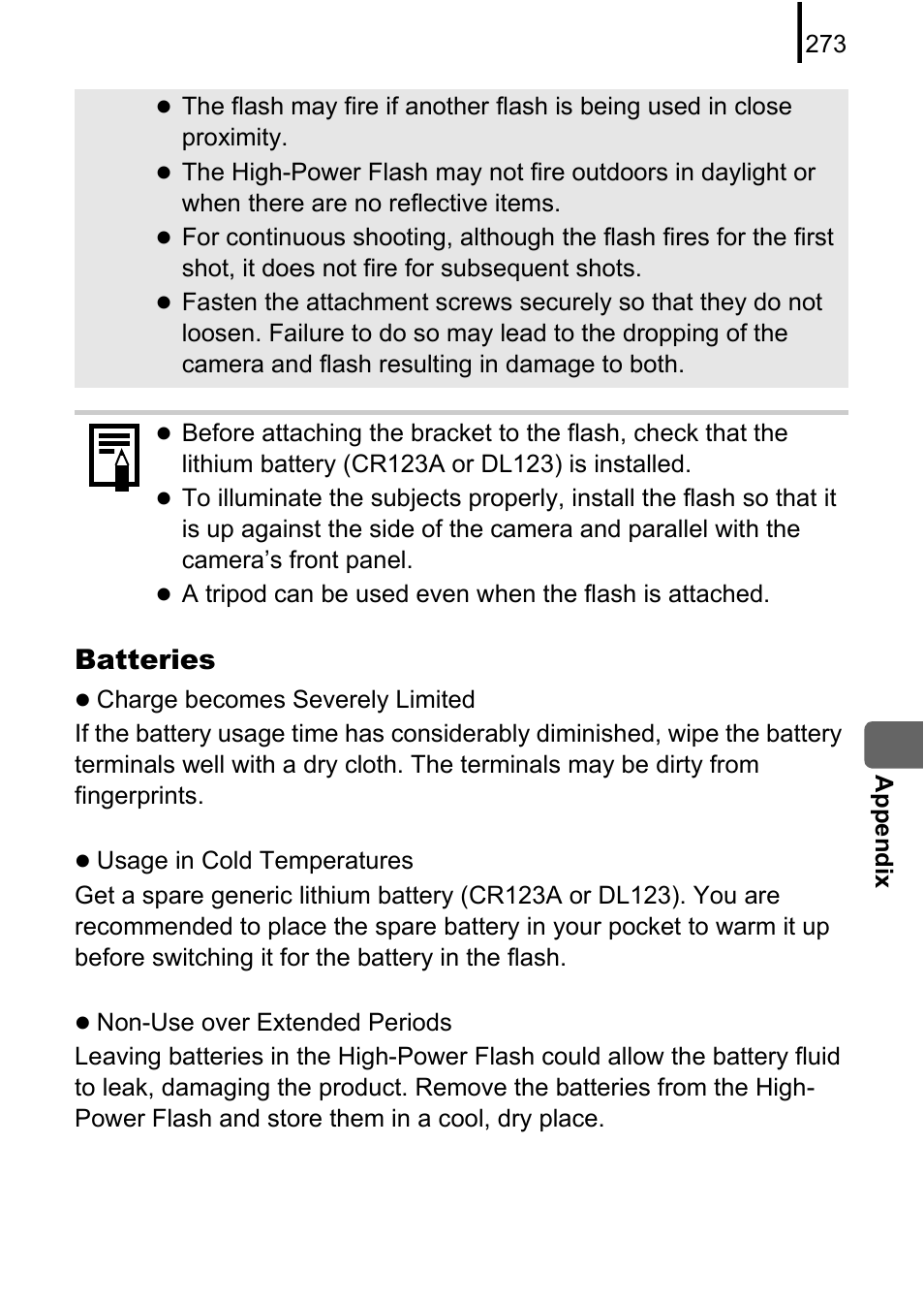 Batteries | Canon PowerShot G10 User Manual | Page 275 / 306