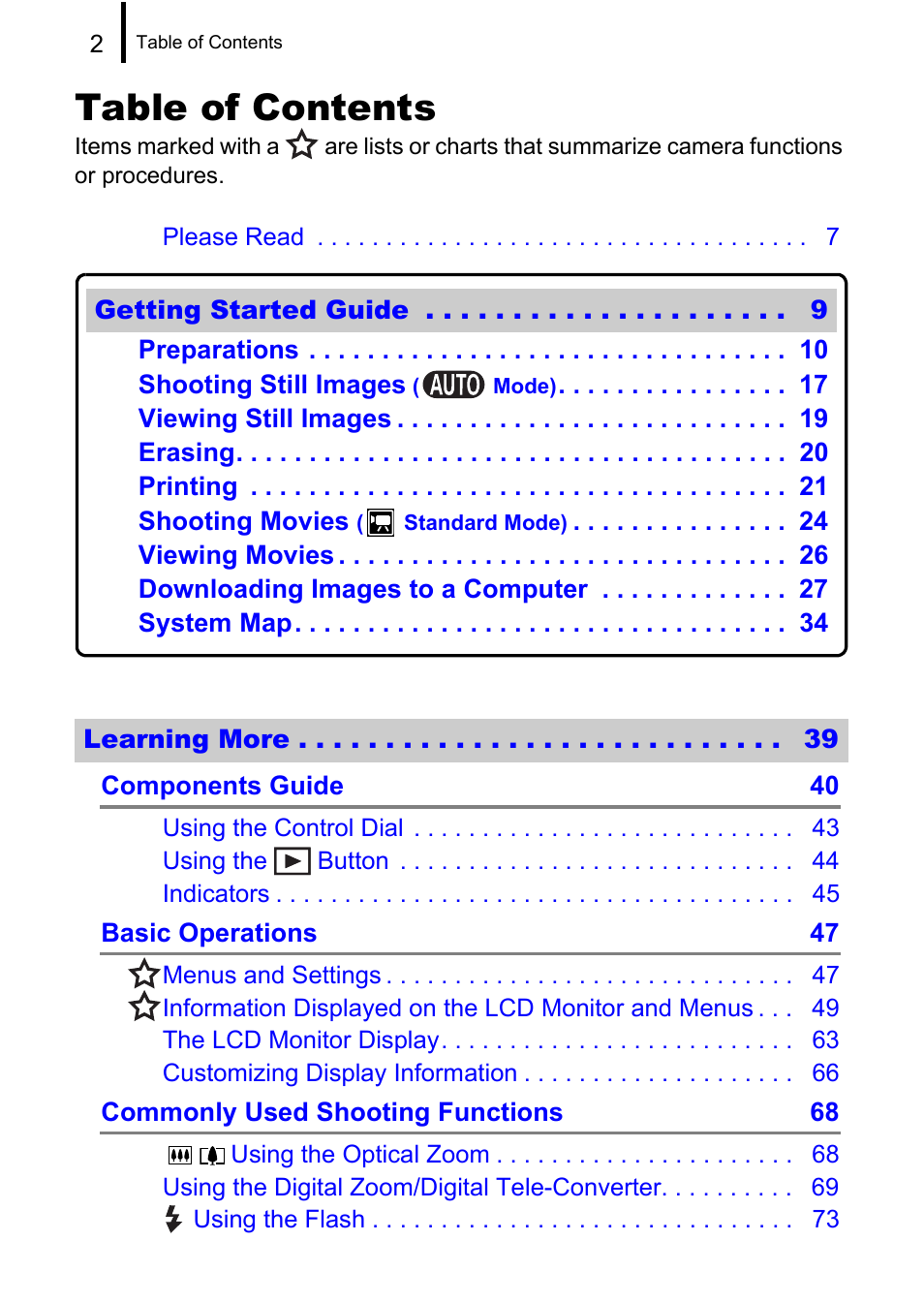Canon PowerShot G10 User Manual | Page 4 / 306