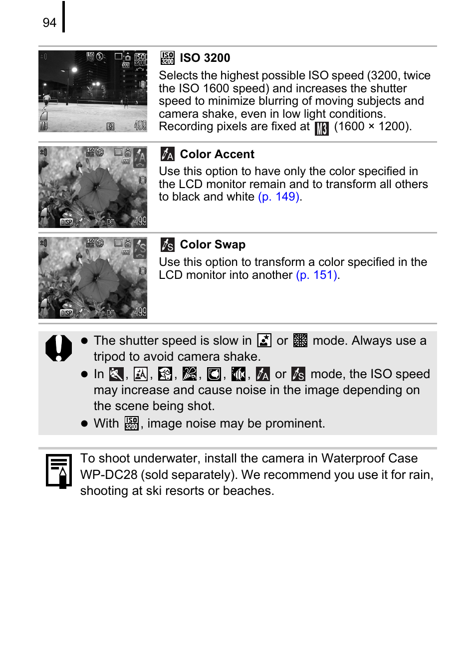 Canon PowerShot G10 User Manual | Page 96 / 306