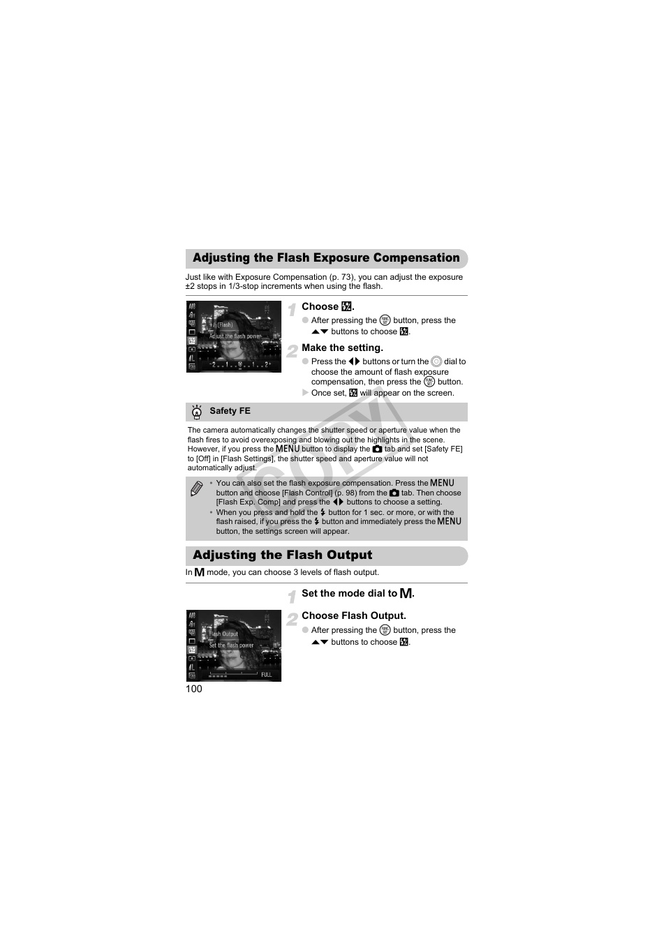 Cop y | Canon PowerShot SX30 IS User Manual | Page 100 / 196