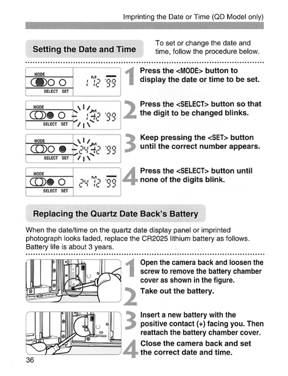 Canon EOS Rebel 2000 User Manual | Page 36 / 76