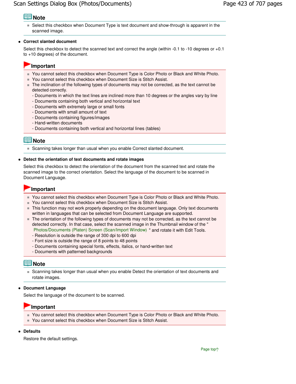 Canon mp280 User Manual | Page 423 / 707