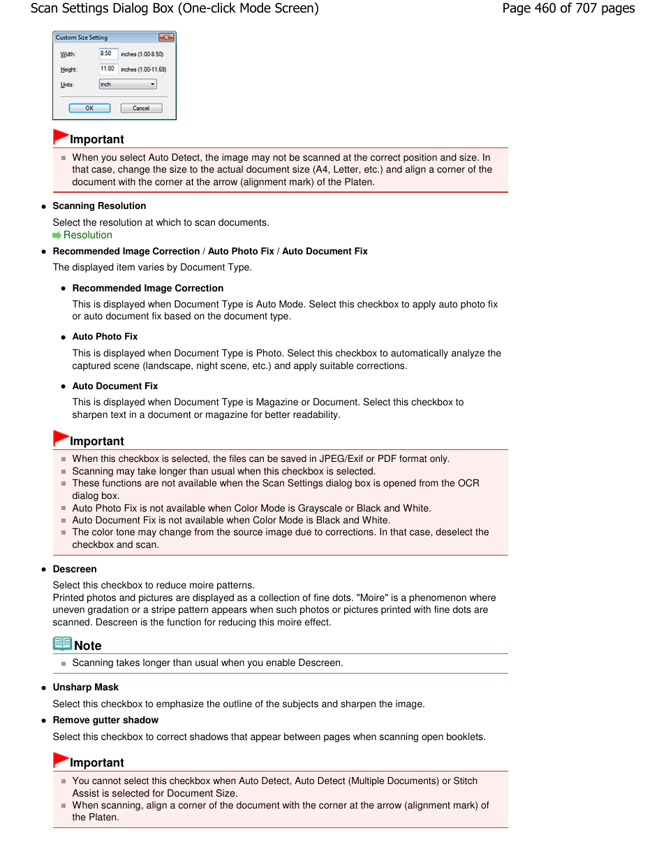 Canon mp280 User Manual | Page 460 / 707