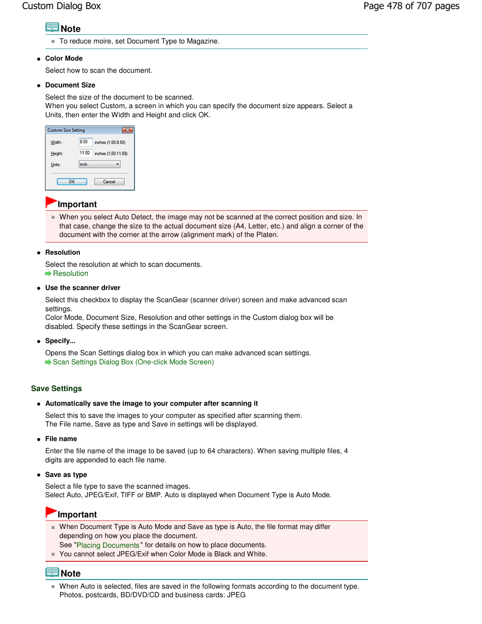 Canon mp280 User Manual | Page 478 / 707