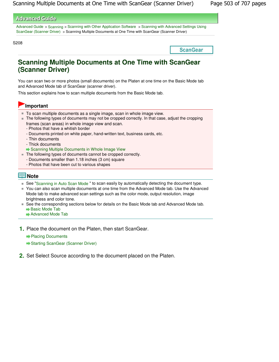 Canon mp280 User Manual | Page 503 / 707