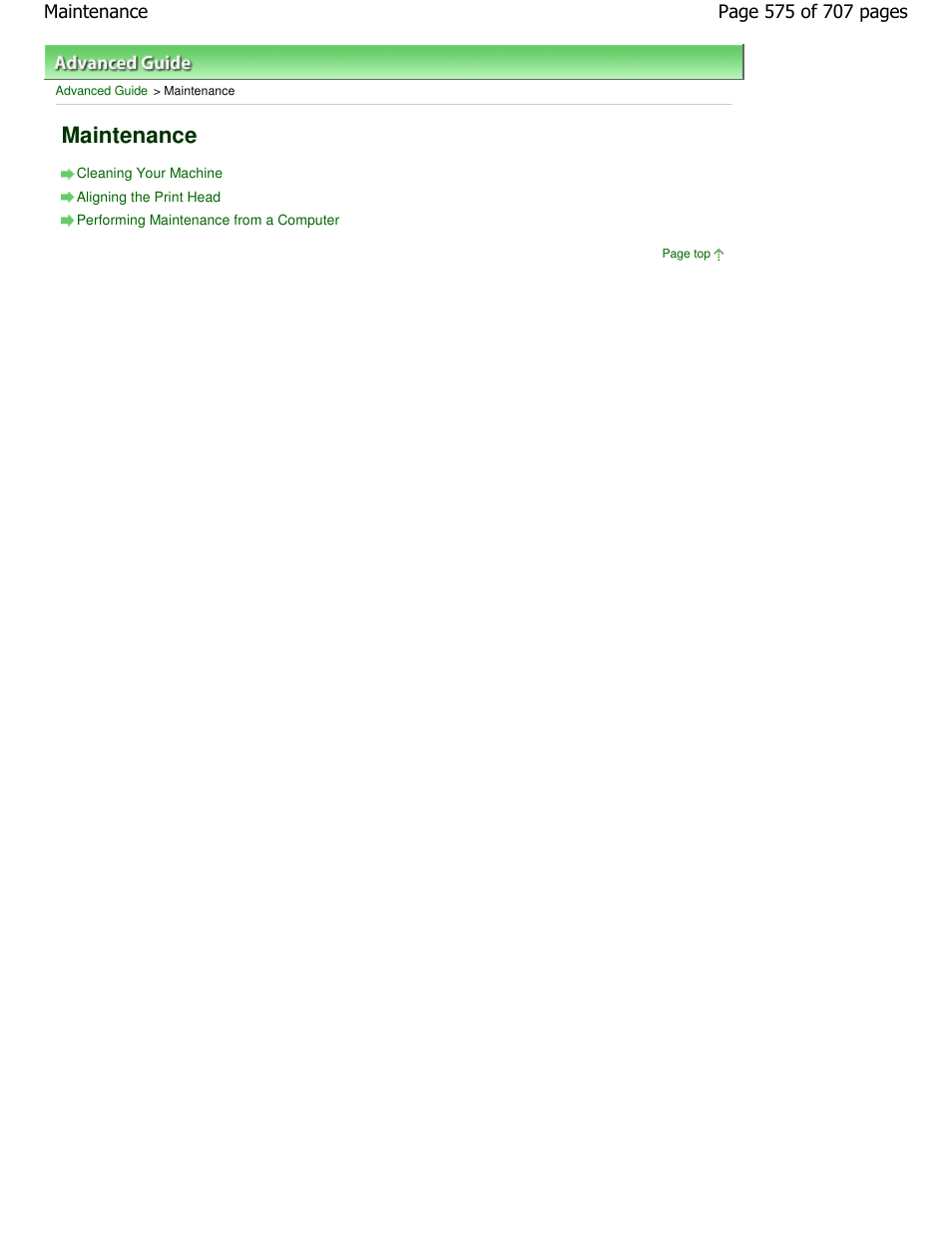 Maintenance | Canon mp280 User Manual | Page 575 / 707