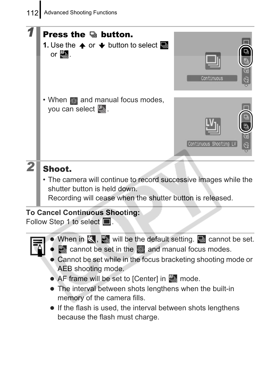 Canon PowerShot G9 User Manual | Page 114 / 275