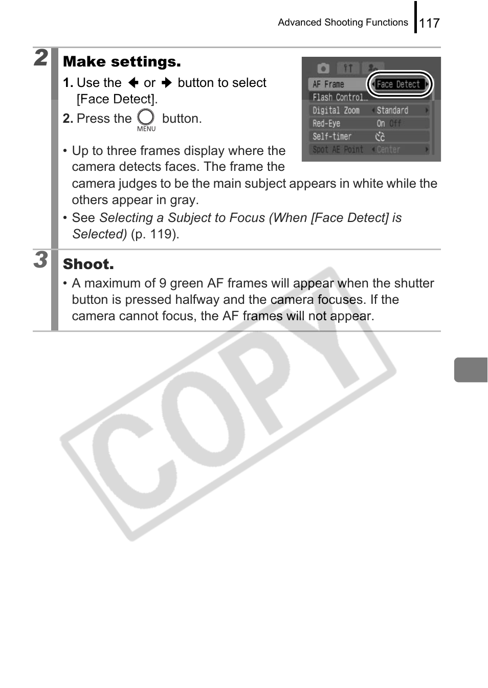 Canon PowerShot G9 User Manual | Page 119 / 275