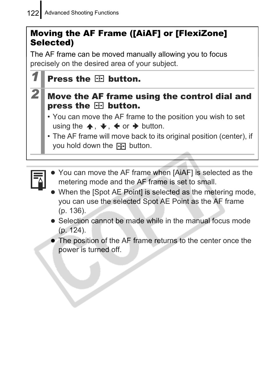 Canon PowerShot G9 User Manual | Page 124 / 275