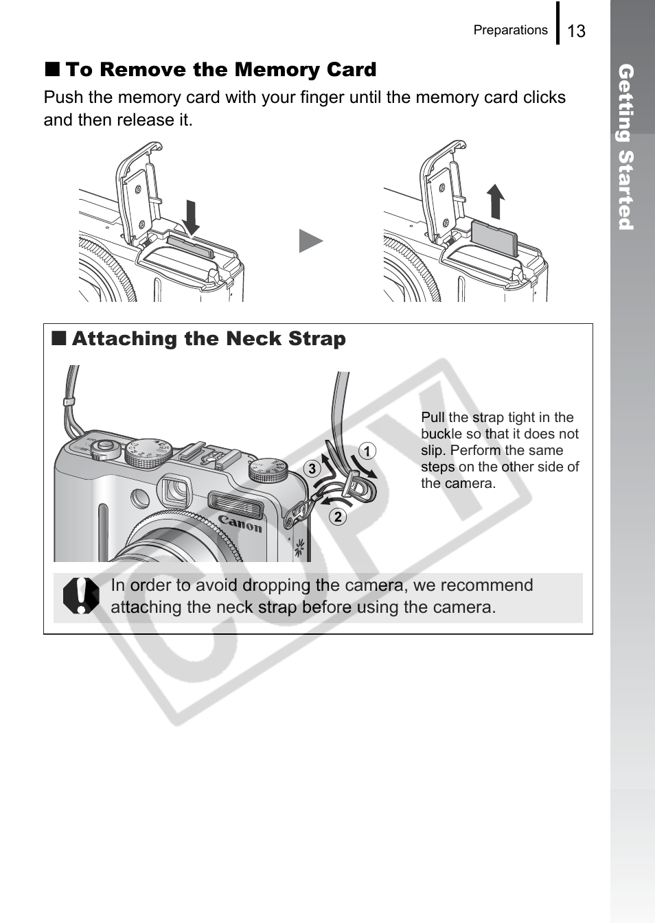 Canon PowerShot G9 User Manual | Page 15 / 275