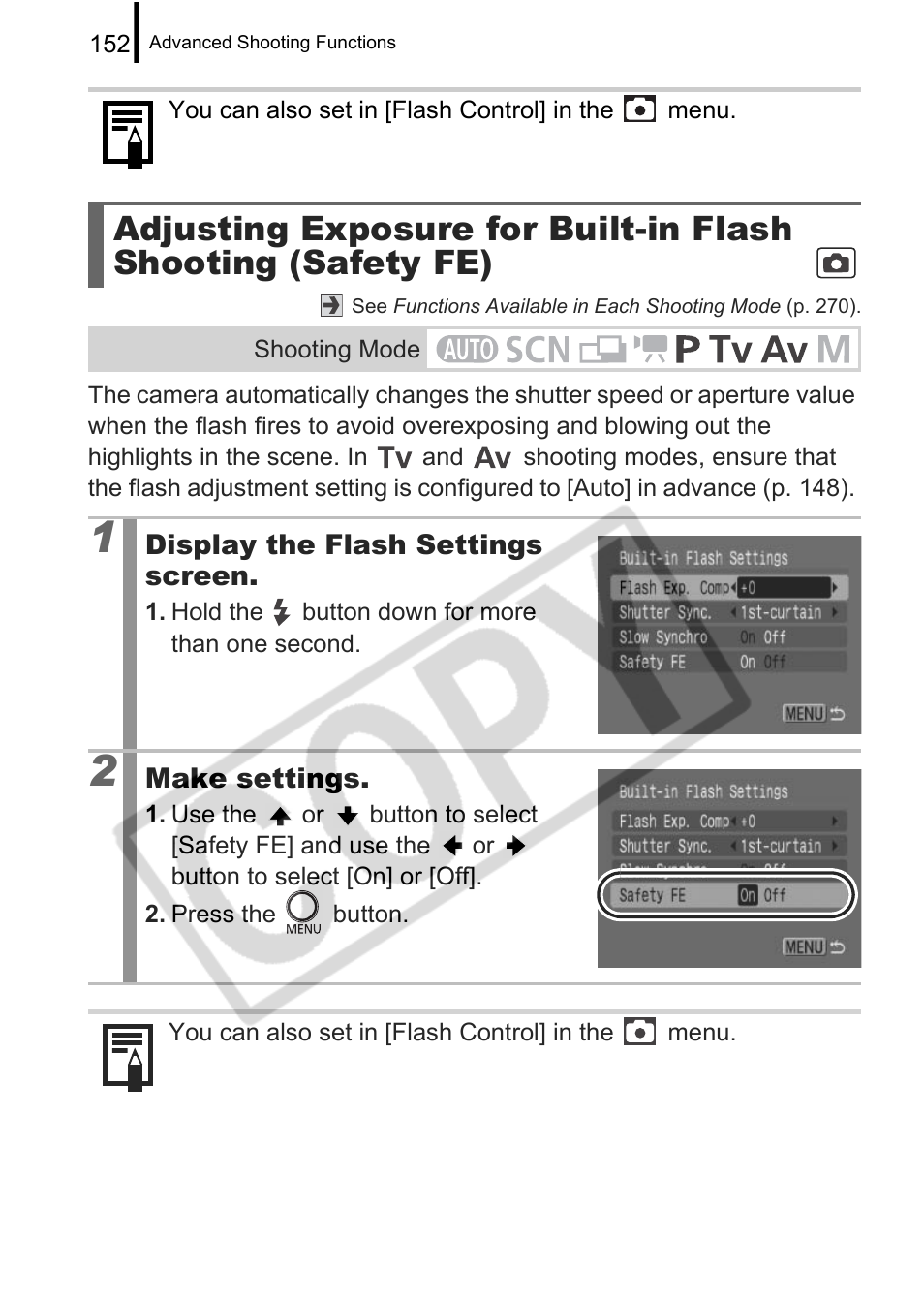 Canon PowerShot G9 User Manual | Page 154 / 275