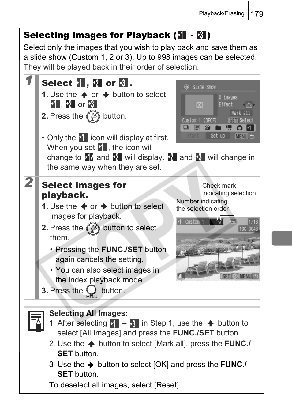 Canon PowerShot G9 User Manual | Page 181 / 275