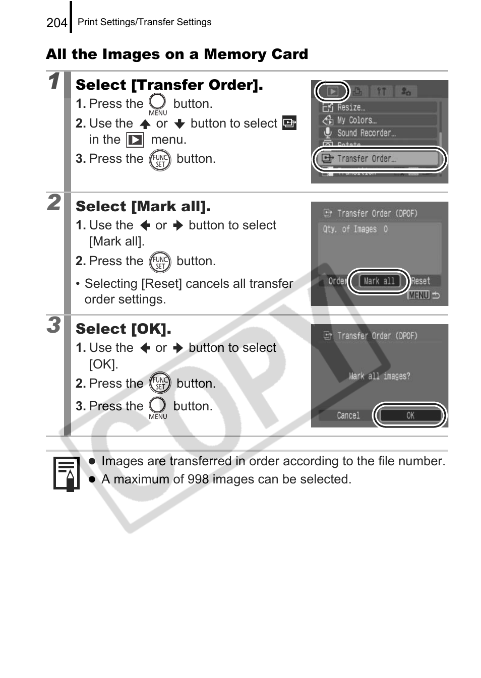 Canon PowerShot G9 User Manual | Page 206 / 275