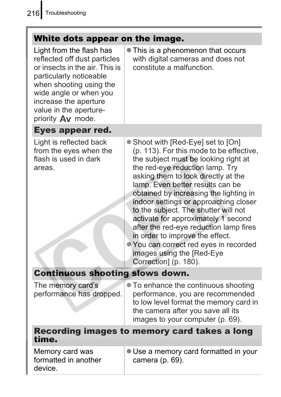 Canon PowerShot G9 User Manual | Page 218 / 275