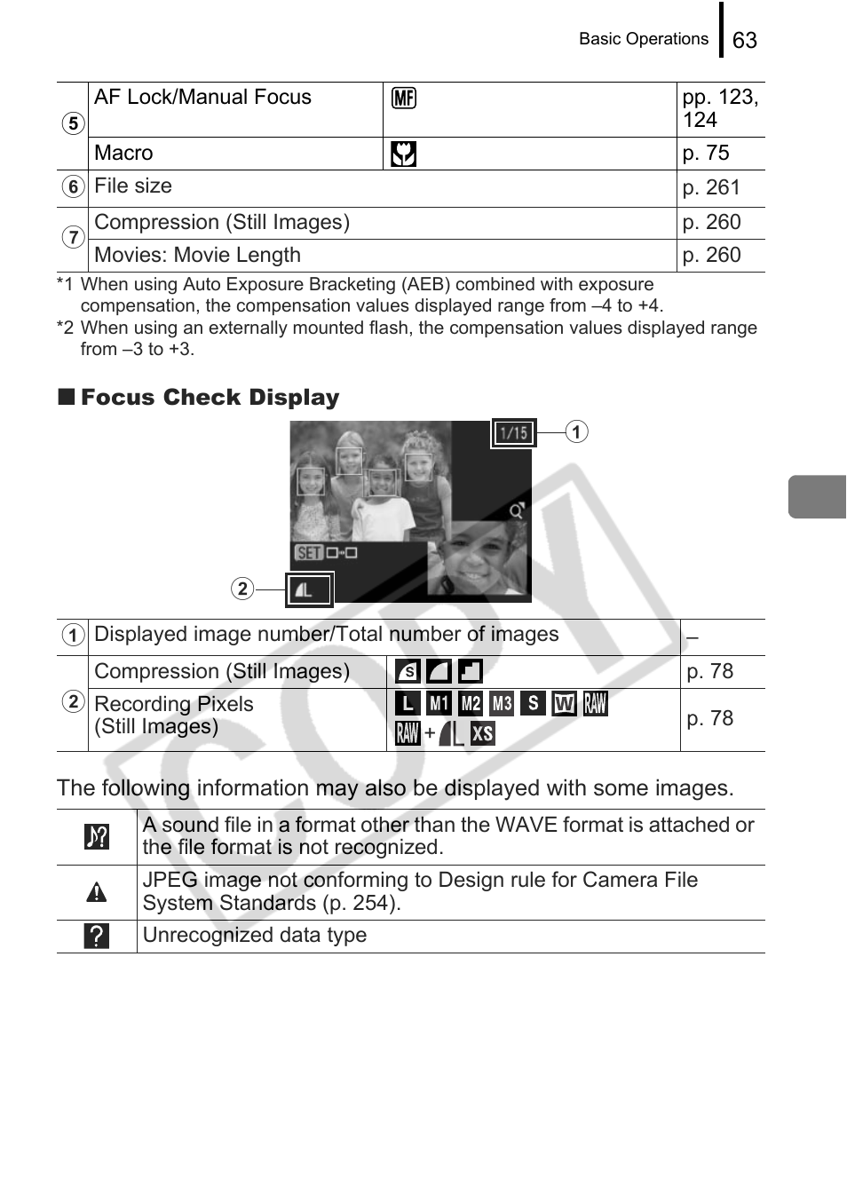 Canon PowerShot G9 User Manual | Page 65 / 275