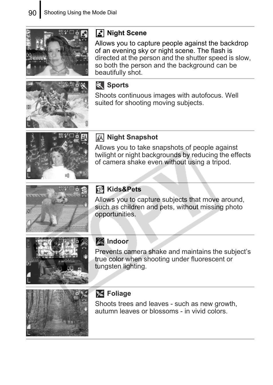 Canon PowerShot G9 User Manual | Page 92 / 275