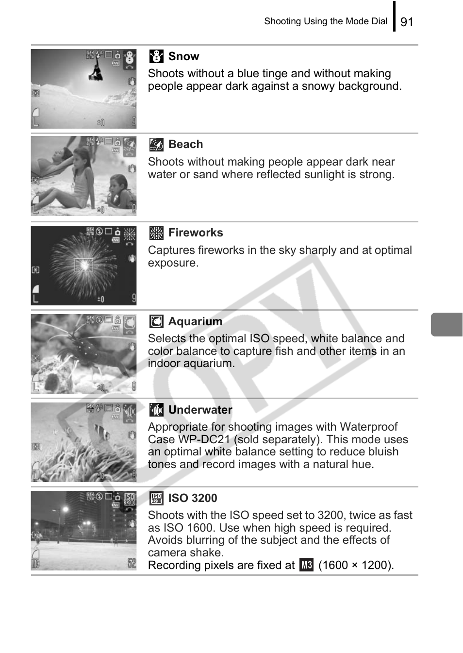 Canon PowerShot G9 User Manual | Page 93 / 275