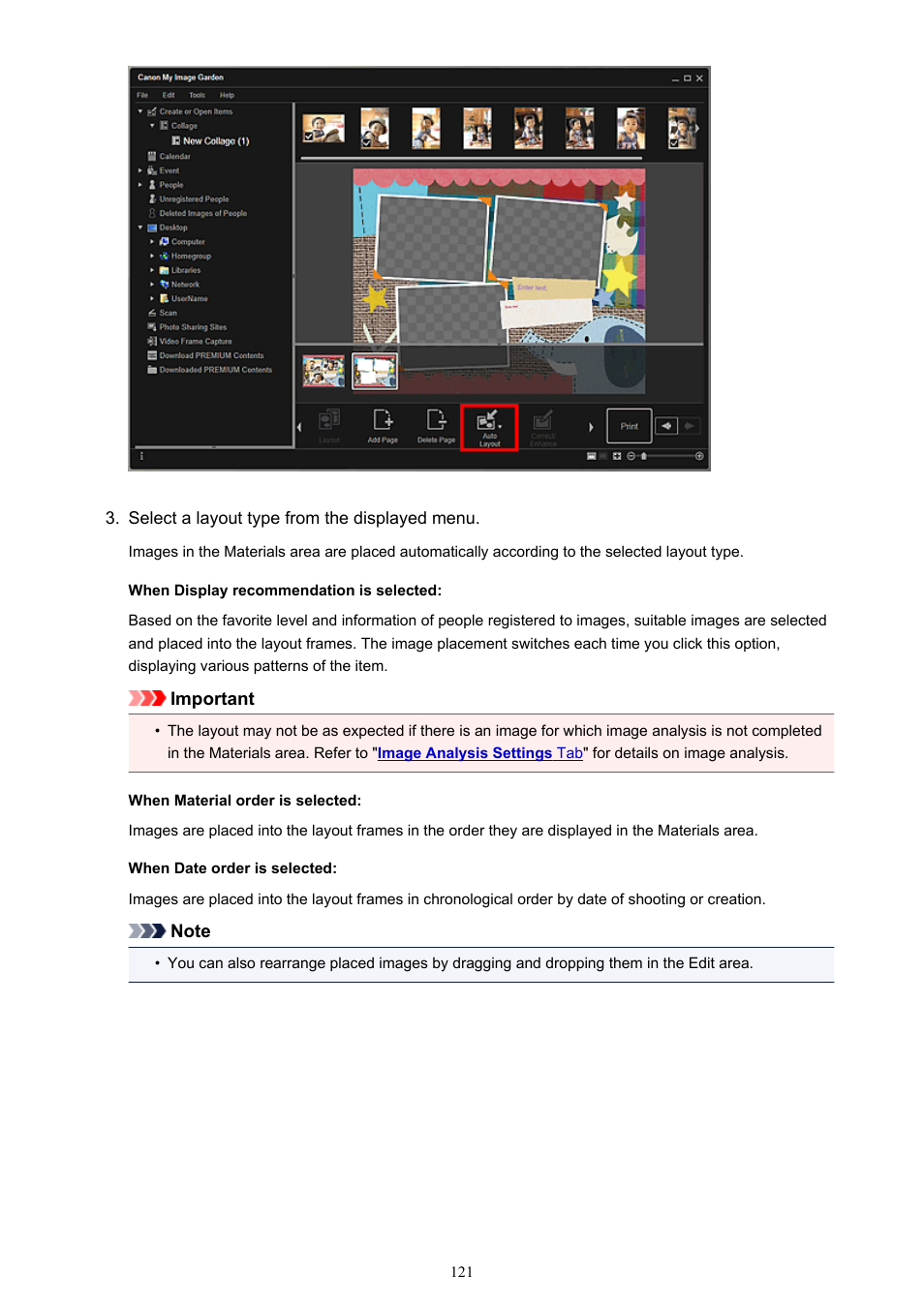 Canon My Image Garden User Manual | Page 121 / 308